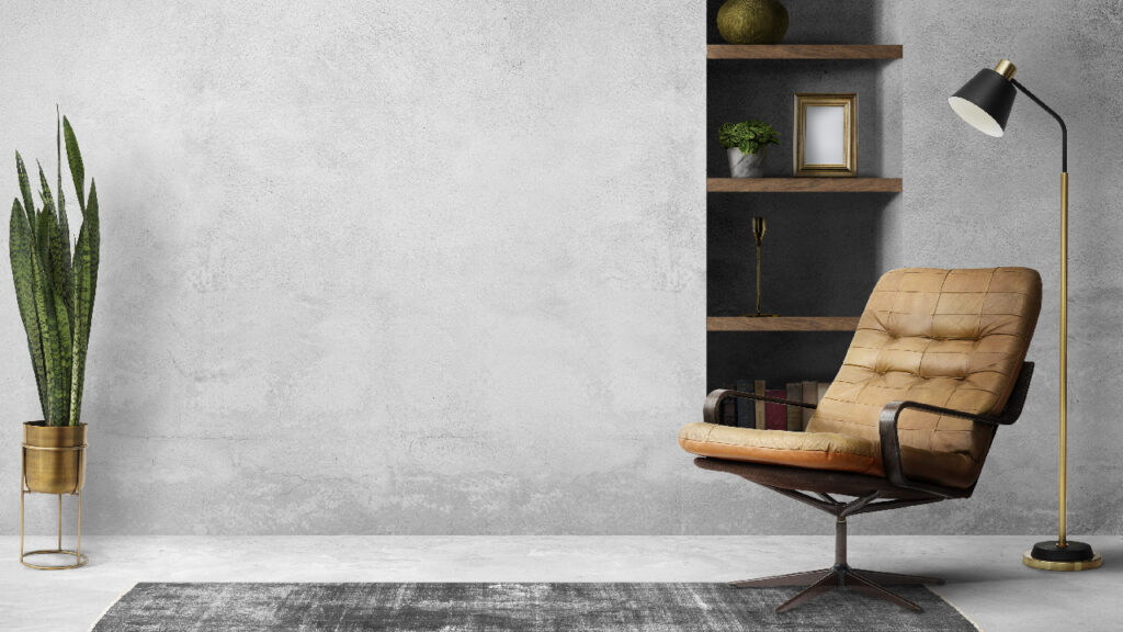 diseño de interior metalico